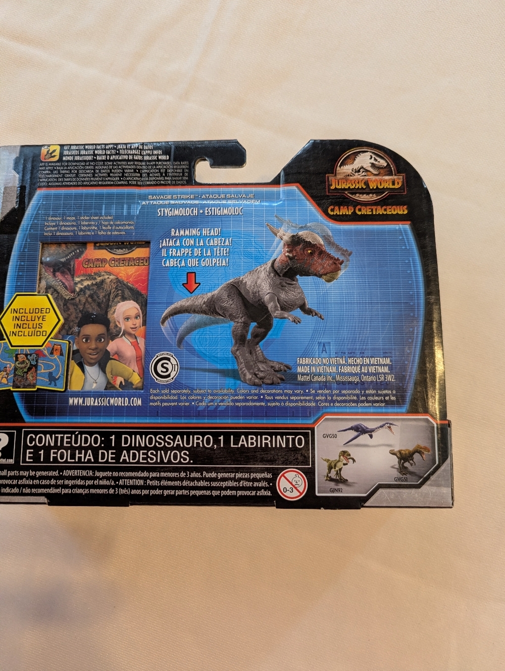 Jurassic World Stygimoloch Dinosaur Toy BNWT - Picture 2 of 6